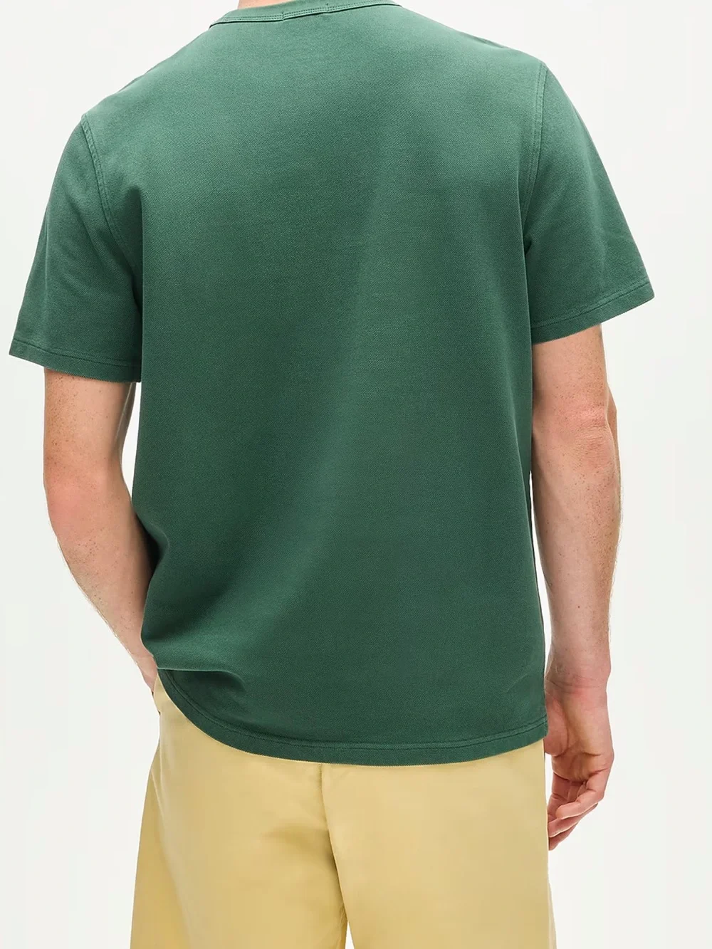 Jcrew Men's Crewneck Pocket T-Shirt in Forest Green size Smqll